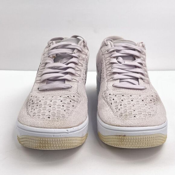 Nike Air Force 1 Ultra Flyknit Low Shoes Mens 8.5 Light Violet Knit Sneakers main image 4